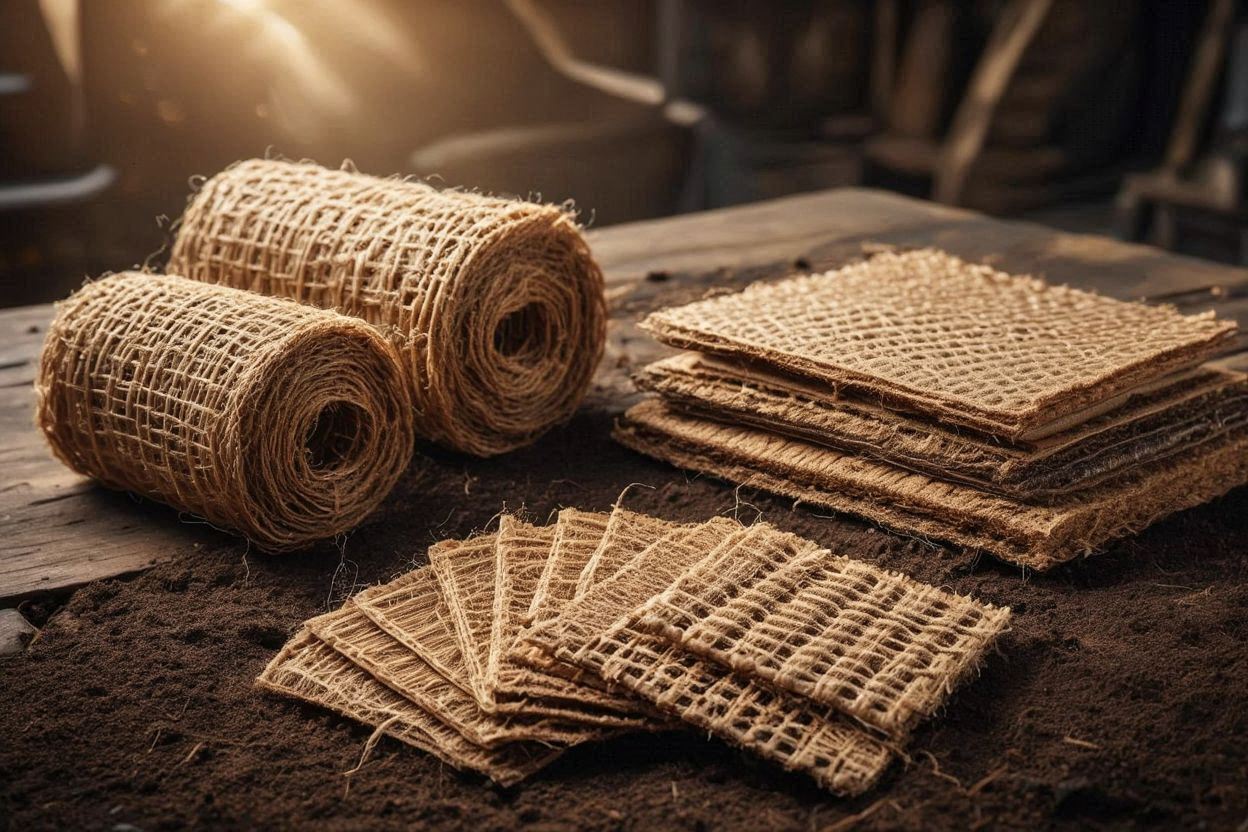 Tipe Cocomesh Sabut Kelapa Untuk Proyek Lahan