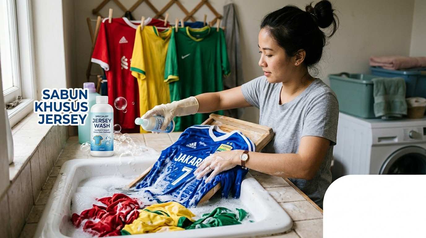 Pentingnya Memilih Sabun Khusus untuk Mencuci Jersey