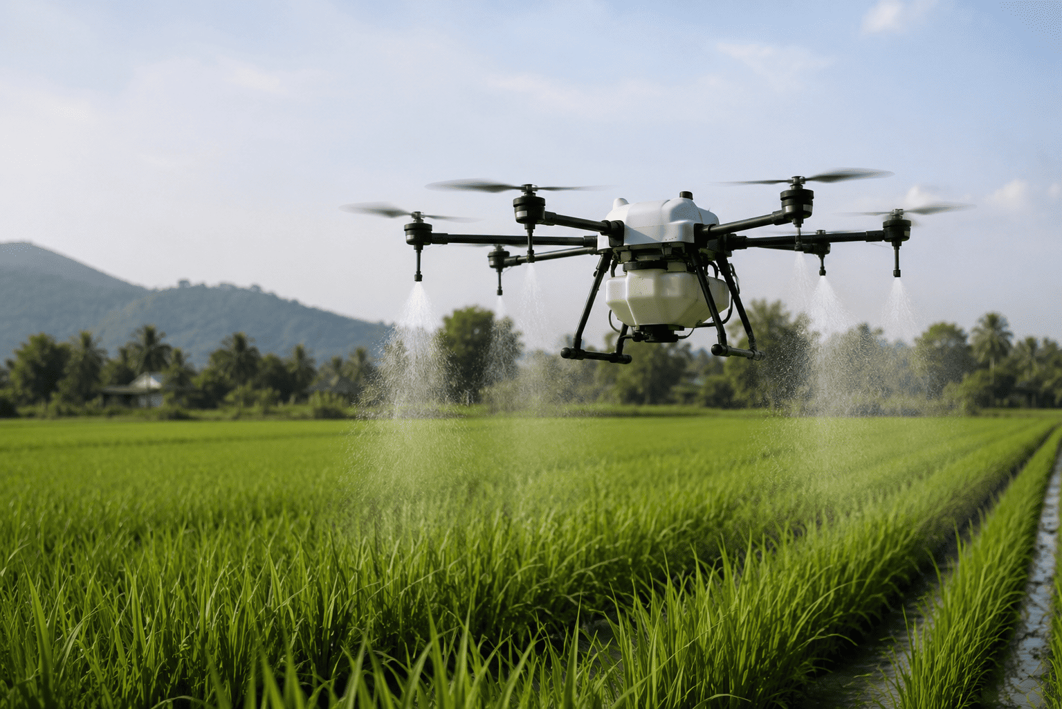 Teknologi Drone untuk Pertanian Bikin Pekerjaan Lebih Efisien